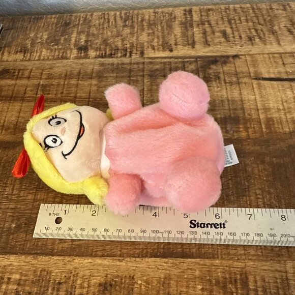 Aurora Cindy Lou Who Dr. Seuss Grinch Plush Palm Pals Stuffed Doll Toy 5" Small - Picture 7 of 8